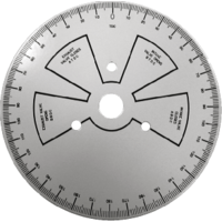 No.4096 - TDC Timing Degree Wheel