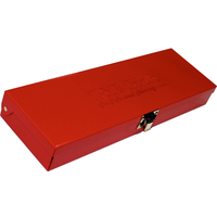 No.C1118 - Red Metal Case (310 x 85 x 40mm)