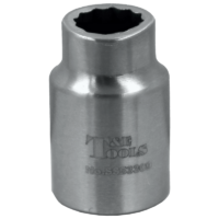 No.SS53309 - Stainless Steel 9mm  x 3/8"Dr. 12Pt Socket 28L