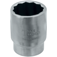 No.SS53321 - Stainless Steel 21mm x 3/8"Dr. 12Pt Socket 32L