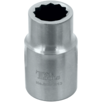 No.SS54313 - Stainless Steel 13mm x 1/2"Dr. 12Pt Socket 40L