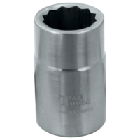 No.SS54316 - Stainless Steel 16mm x 1/2"Dr. 12Pt Socket 40L