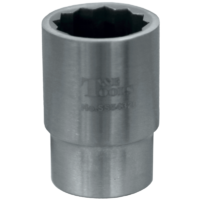No.SS54320 - Stainless Steel 20mm x 1/2"Dr. 12Pt Socket 42L