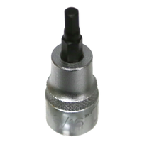 No.13906 - 3/16" SAE In-Hex Sockets 3/8" Drive x 50mm Length