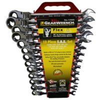 No.13996 - 13Pc. SAE Flex-Head Gearwrench Set 5/16" - 1"