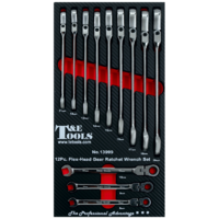 No.13999 - 12Pc. Metric Flex-Head Gearwrench Set 8 - 19mm