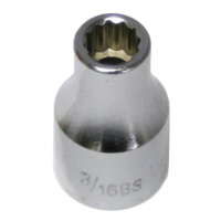 No.14004W - 1/8" x 1/2" Drive 12 Point Standard Socket