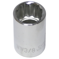 No.14012W - 3/8" x 1/2" Drive 12 Point Standard Socket