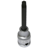 No.14845 - T45 1/2" Drive Torx-r Sockets Long 100mm Length