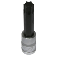 No.14870 - T70 1/2" Drive Torx-r Sockets Long 100mm Length