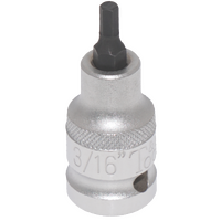 No.14906 - 3/16" x 1/2"Dr. In-Hex Socket 55mm Long