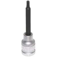 No.14906L - 3/16" x 1/2"Dr. In-Hex Socket 100mm Long