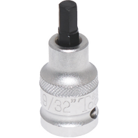 No.14909 - 9/32" x 1/2"Dr. In-Hex Socket 55mm Long