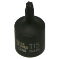 No.15415 - T15 1/4"Drive Torx-r Impact Sockets 32mm Length