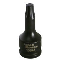 No.15645 - T45 3/8" Drive Torx-r Impact Sockets 52mm Length