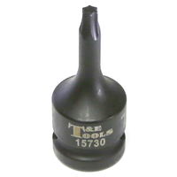No.15730 - T30 1/2" Drive Torx-r Impact Sockets 60mm Length