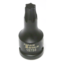 No.15755 - T55 1/2" Drive Torx-r Impact Sockets 60mm Length