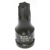 No.15770 - T70 1/2" Drive Torx-r Impact Sockets 60mm Length