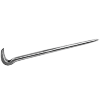 No.2-7162 - 6" Roll Head Pry Bar (Lady Foot Type)