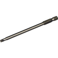 No.30322 - 4mm Slotted x 1/4" Hex Bit 100mm