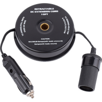 No. 3350 – 10ft (3m) 10 Amp Retractable DC Power Socket Lead