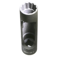 No.4036 - 22mm 12Pt. Open Side Sensor/ Injector Socket 110mm long