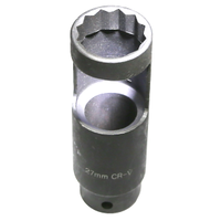 No.4038 - 27mm 12Pt. Open Side Sensor/ Injector Socket 80mm long