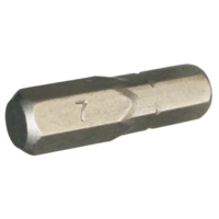 No.50607 - 7mm x 1/4" Hex In-Hex Insert Bit