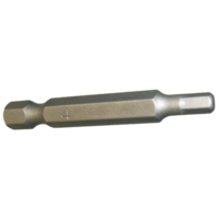 No.50614 - 4mm x 1/4" Hex In-Hex Power Bit