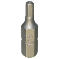 No.50725 - 1/8" x 1/4" Hex Tamper In-Hex Insert Bit