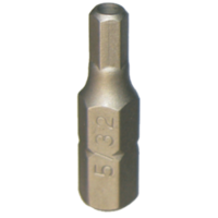 No.50727 - 5/32" x 1/4" Hex Tamper In-Hex Insert Bit