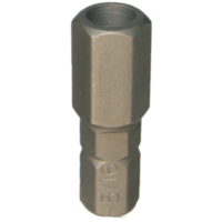 No.50731 - 5/16" x 1/4" Hex Tamper In-Hex Insert Bit