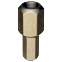 No.50759 - 10mm x 1/4" Hex Tamper In-Hex Insert Bit