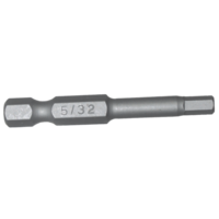 No.50765 - 5/32" x 1/4" Hex Tamper In-Hex Power Bit