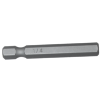 No.50768 - 1/4" x 1/4" Hex Tamper In-Hex Power Bit