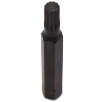 No.5098 - 10mm Triple Square (Multi-Spline) Insert Bit 7/16" Hex