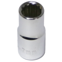 No.52307 - 7mm x 1/4"Drive 12 Point Socket