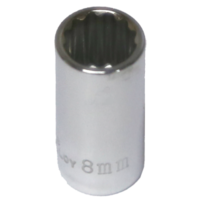 No.52308 - 8mm x 1/4"Drive 12 Point Socket