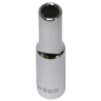 No.52506 - 6mm x 1/4"Drive 12 Point Deep Socket