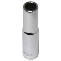 No.52507 - 7mm x 1/4"Drive 12 Point Deep Socket