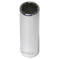 No.52511 - 11mm x 1/4"Drive 12 Point Deep Socket