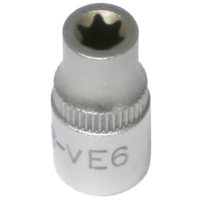 No.52606 - E6 1/4"Drive E-Series Female Torx Socket Standard Length
