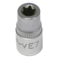 No.52607 - E7 1/4"Drive E-Series Female Torx Socket Standard Length