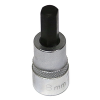 No.53808 - 8mm Metric In-Hex Sockets 3/8" Drive x 50mm Length