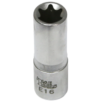 No.53916 - E16 x 3/8"Dr. Female Torx Socket 65mm Long
