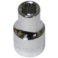 No.54310 - 10mm x 1/2" Drive Standard Socket (12 Point)