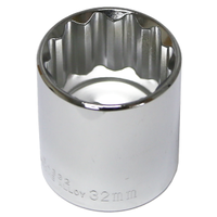No.54332 - 32mm x 1/2" Drive Standard Socket (12 Point)