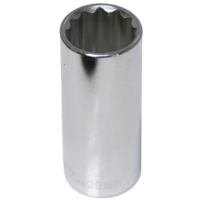 No.54523 - 23mm x 1/2" Drive Deep Socket (12 Point)