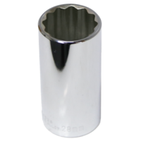 No.54528 - 28mm x 1/2" Drive Deep Socket (12 Point)