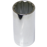 No.54530 - 30mm x 1/2" Drive Deep Socket (12 Point)